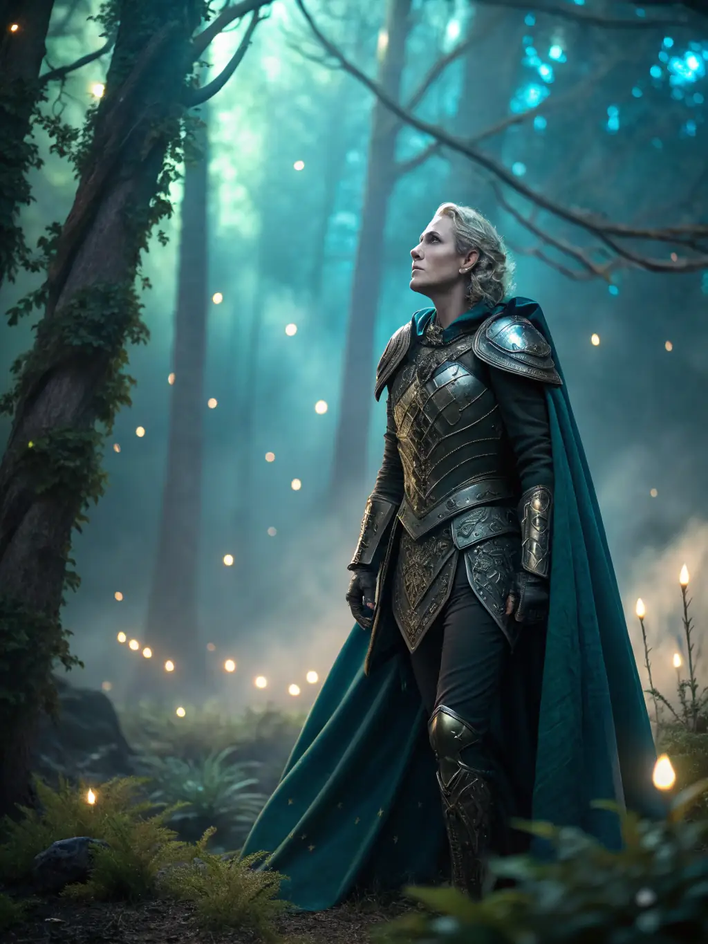 A manga illustration of characters with supernatural abilities in a fantasy world, representing the fantasy manga genre on 51 Manga.